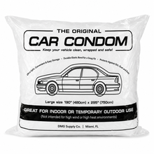 Car Condom Disposable Clear Plastic Large Car SUV Truck and Van Cover with Elastic Band Large Size 24.6' x 15.8'