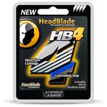 HeadBlade HB4 Four Blade Replacement Kit