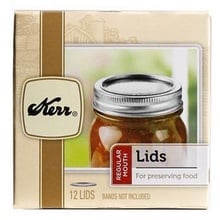 Kerr 00071 Regular Mason Jar Lids