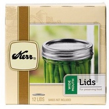 Kerr 00088 Wide Mouth Mason Jar Lids
