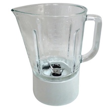 KITCHENAID BLACK BLENDER REPLACEMENT GLASS JAR PITCHER 40 oz 5 CUP KSB5  COLLAR