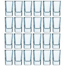 Luminarc 2.75-ounce Tall Square Shot Glasses, 24 Pack