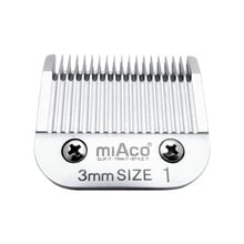 Miaco Size 1 Detachable Clipper Blade fits Oster Classic 76, Andis BGC, BGR, BGRC, MBG