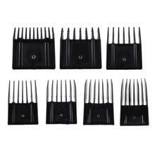 Miaco Universal Clipper Guide Comb Guard Set, 7 Pieces fits Oster Classic 76, A5, Andis AG, BG, Wahl, etc