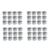 Mian 12 Ounce Aluminum Country Camping Mug Drinking Cup 48 Pieces