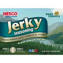 Nesco Bjg-6 Jerky Spice Works Cracked Pepper & Garlic, 6 Pk