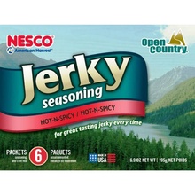 Nesco Homemade Beef Jerky Spices, Hot & Spicy