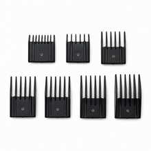 Miaco 7 Piece Universal Clipper Guide Comb Guard Set Compatible with Oster Classic 76, A5, Andis AG, BG, Wahl, etc.