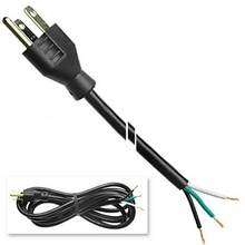 Power Cord, 8', 18awg, 3 Wire, Sjt