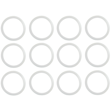 Sunshine Mason Co. Silicone Mason Jar Rim Seal Gasket Regular Mouth 12 Pieces