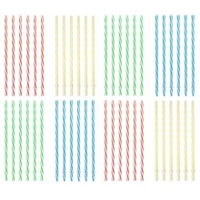 Sunshine Mason Co. Plastic, Reusable Drinking Straws 48 pieces, Multi Colors