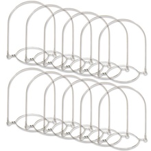 Sunshine Mason Co. Stainless Steel Wire Mason Jar Handle Hanger fits Regular Mouth, 6 Pieces