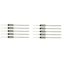 Thermal Fuse Thermal Cutoff Limiter 110c Degrees Celsius, 10 Pack