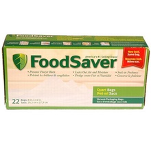 Tilia Foodsaver Vacuum Sealer Quart Size Bags, 20pk