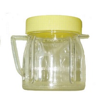 Univen 8 Oz Mini Blender Jar With Lid for Oster & Osterizer Blenders