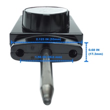 Univen Wide Thermostat Control Cord fits Frypans and Skillets with 1 and 9/16" Terminal Spacing