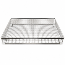 Univen Stainless Steel Air Fryer Basket Upgrade Compatible with Cuisinart Airfryer TOA-60 TOA-65 TOA-70