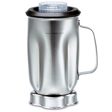 Waring 033004 CAC35 Stainless Blender Jar With Blade Assembly & Black Lid