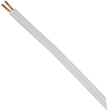 Zip Cord Lamp Cord, 18/2 Spt-1, White 50' Roll