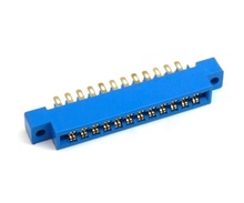 24 Pin Card Edge Connector Solder - Blue