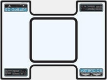 Asteroids Cocktail Glass Underlay