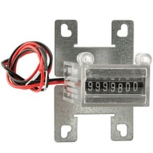 Coin Meter 7-Digit, 24v DC with Bracket for Nintendo Games