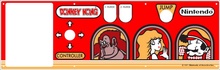 Donkey Kong Control Panel Overlay
