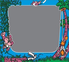 Donkey Kong Jr. Monitor Bezel