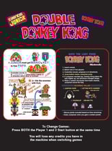 Double Donkey Kong Panel Overlay Card