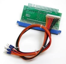 Frogger 44 Pin Cabinet to JAMMA PCB Adapter