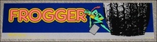 Frogger Upright Marquee