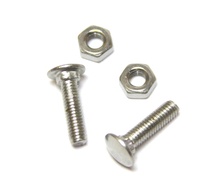 Midway Coin Plate Carriage Bolt/Nut Set