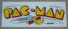 Pac-Man Upright Marquee