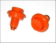 Push Button Leaf Switch Orange
