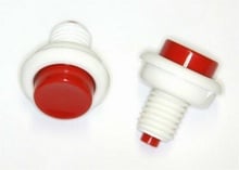 Push Button Leaf Switch White/Red