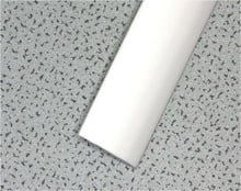 White Smooth 3/4" T-Molding 250'