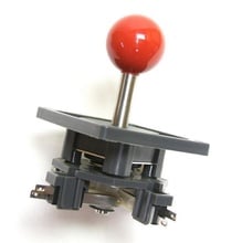 Wico Red 4-Way Ball 3.5" Handle Leaf Joystick