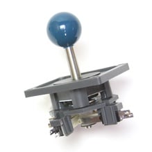 Wico Teal Blue 4-Way Ball 3.5" Handle Leaf Joystick
