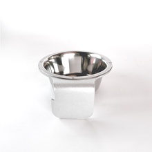 Kennel Gear, 1 Pint Stainless Steel Bowl with Aluminum Yoke