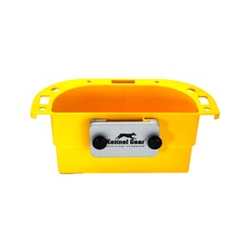 Kennel Gear, Supply Caddy with .5" Bar Mount System - Yellow