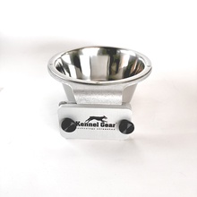 Kennel Gear, 1 Pint Stainless Steel Bowl with Aluminum Yoke System