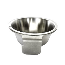 Kennel Gear, .5 Pint Stainless Steel Bowl with Aluminum Yoke