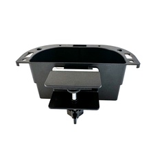 Kennel Gear, Supply Caddy with Small Table Mount - Black