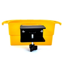 Kennel Gear, Supply Caddy with Small Table Mount - Yellow