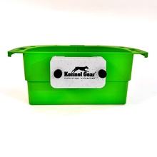 Kennel Gear, Supply Caddy with Plastic Bar Mount System - Green