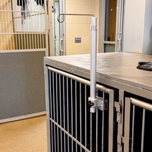 Kennel Gear, Standard Vertical IV Pole Single Hook System