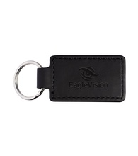 Leeman Tuscany Pu Leather Rectangle Key Ring