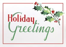 Premium Holiday Greeting Card