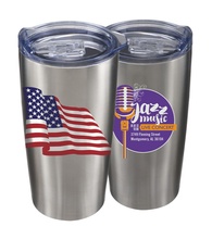Patriotic 20 oz. Himalayan Tumbler - Full Color Imprint