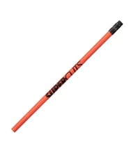Fluorescent Pencil with Black Eraser